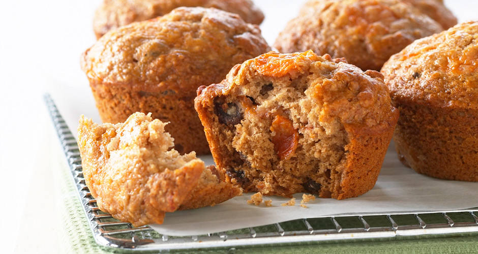 Low Fat Persimmon Muffins